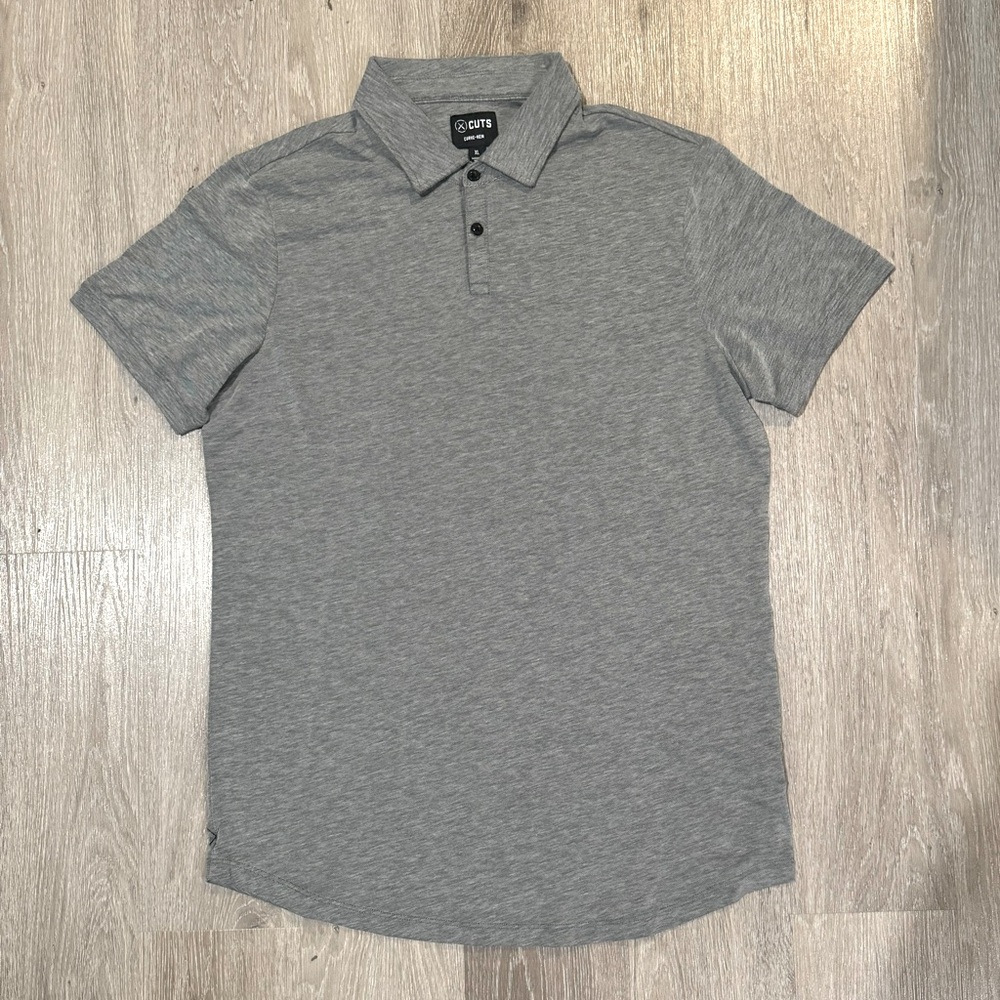 Cuts - COZ Polo - Heather Black